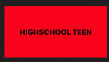 HIGH SCHOOL TEEN